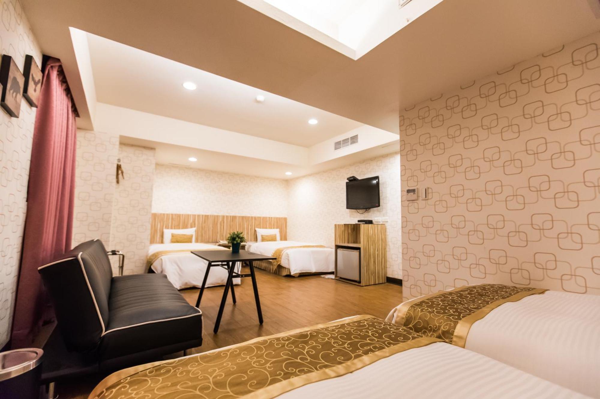 City Hotel Taipeh Zimmer foto